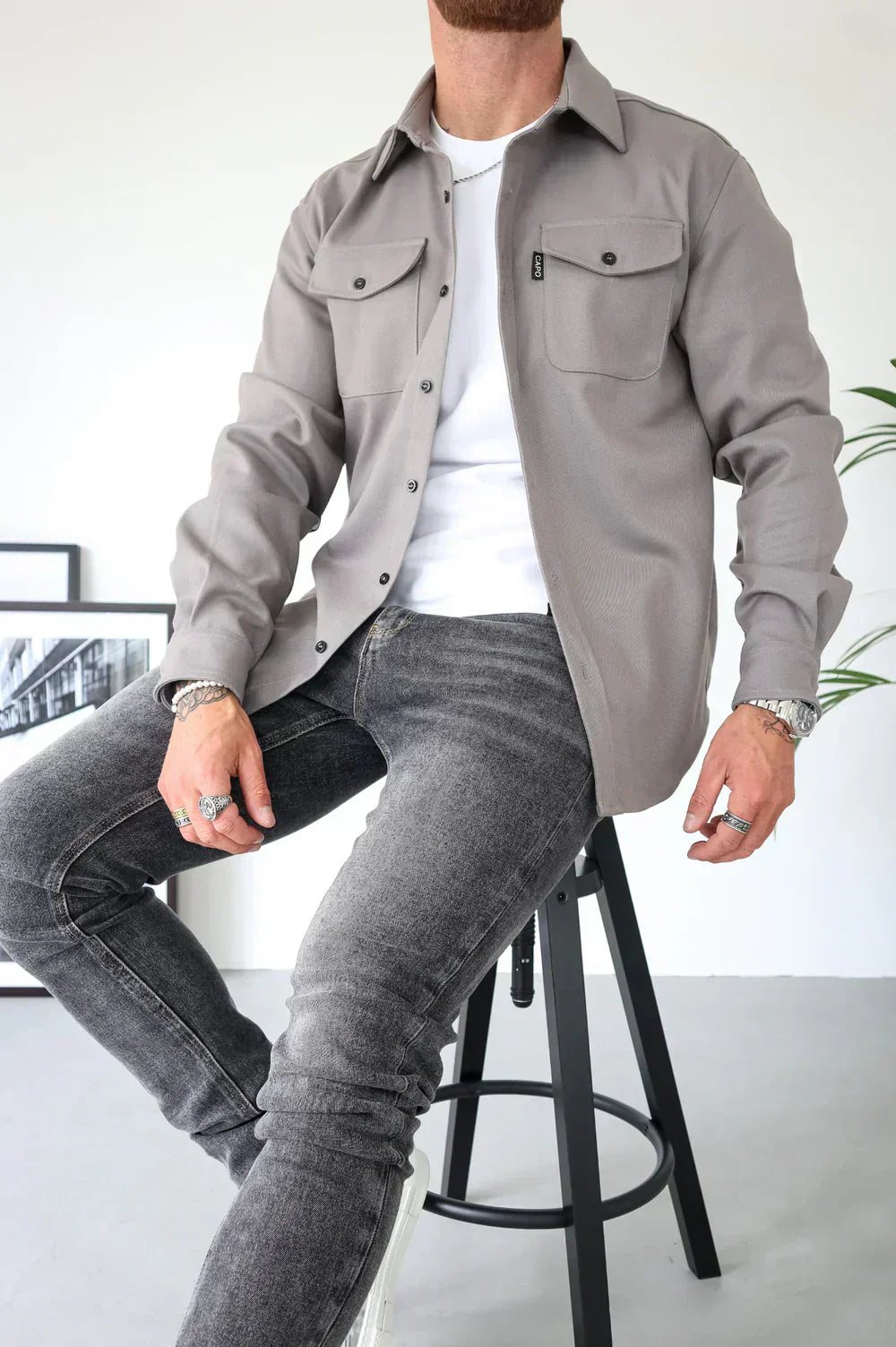 Caleb | Elegancka koszulka polo dla mężczyzn