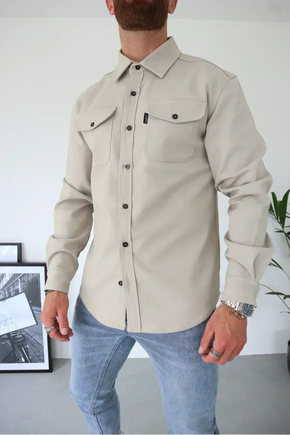 Caleb | Elegancka koszulka polo dla mężczyzn