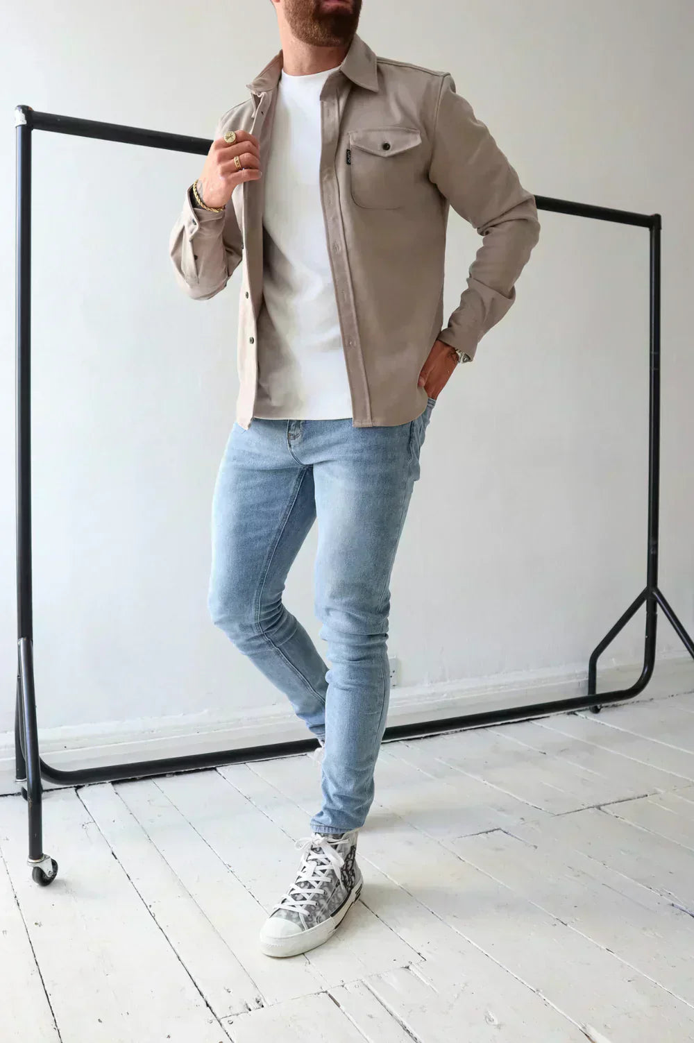 Caleb | Elegancka koszulka polo dla mężczyzn