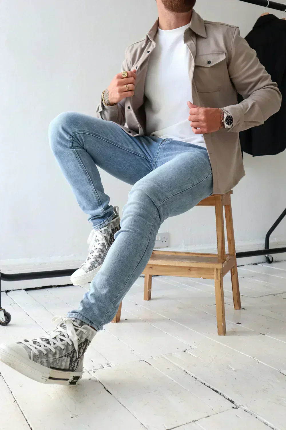Caleb | Elegancka koszulka polo dla mężczyzn