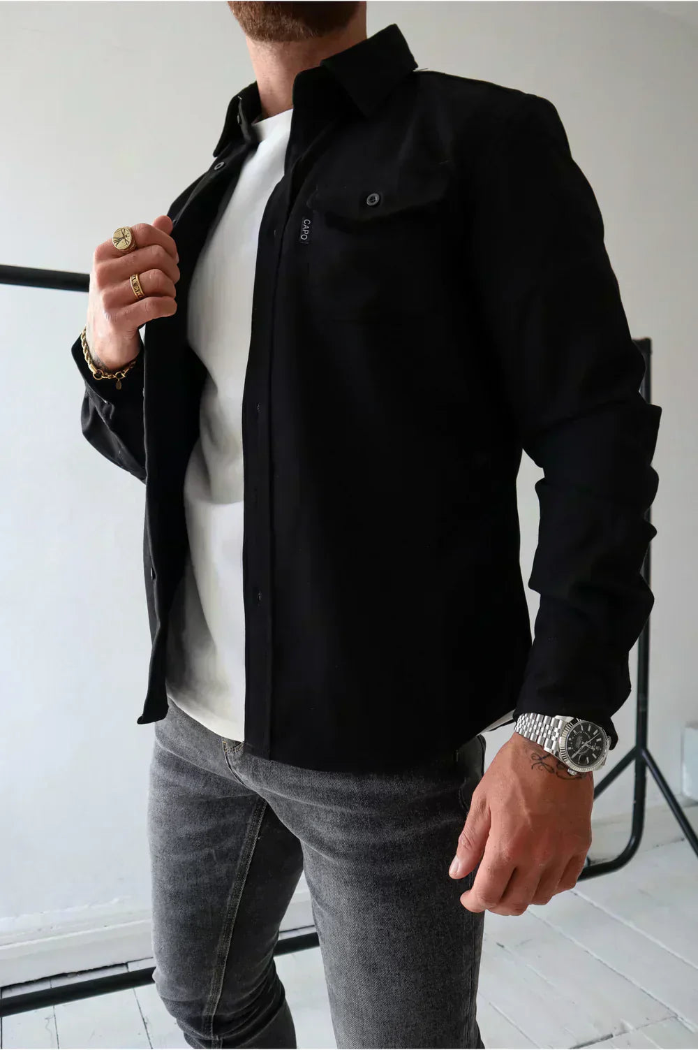 Caleb | Elegancka koszulka polo dla mężczyzn