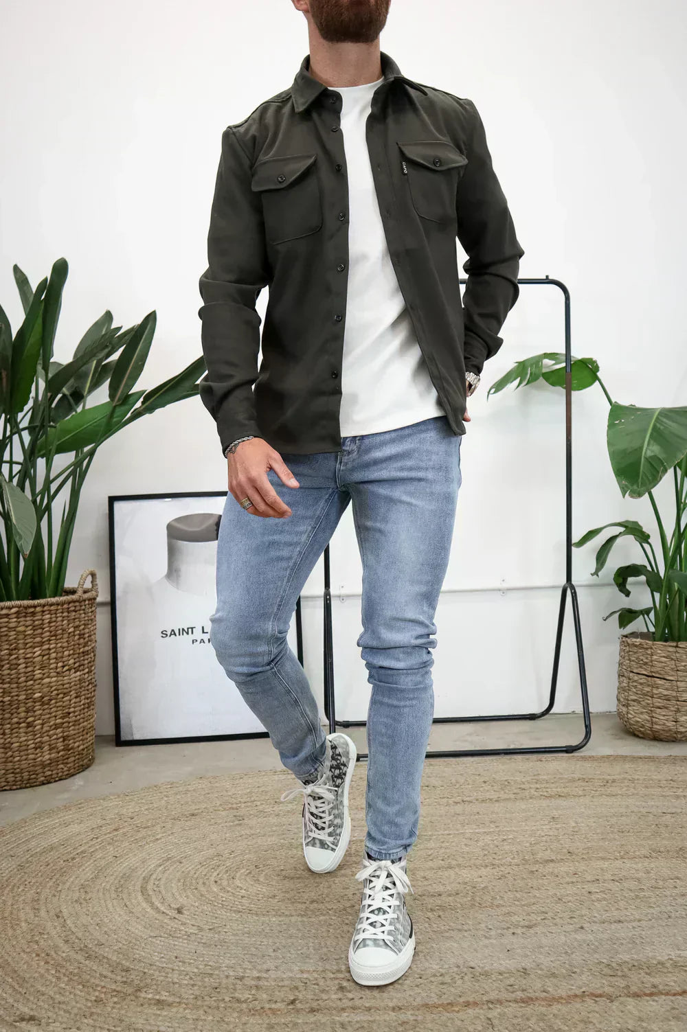Caleb | Elegancka koszulka polo dla mężczyzn