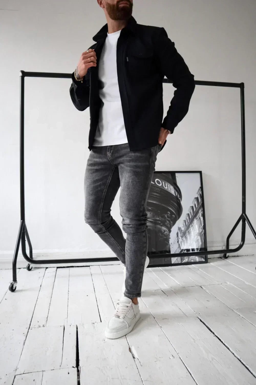 Caleb | Elegancka koszulka polo dla mężczyzn
